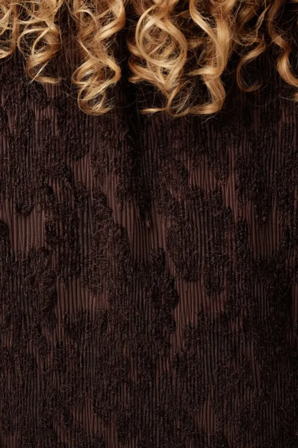 Robe à manches bouffantes