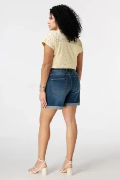 Short en denim