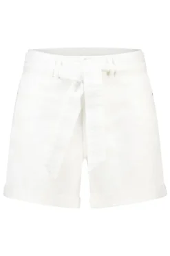 Short en denim avec ceinture
