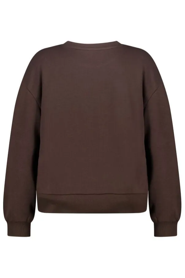 Sweat à imprimé sportif