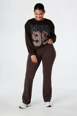 Sweat à imprimé sportif