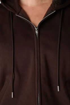 Sweat zippé avec capuche