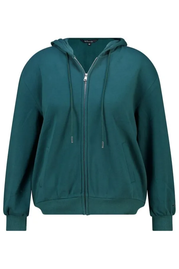 Sweat zippé avec capuche