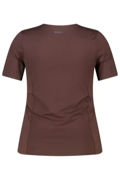 Top de sport avec fermeture à glissière