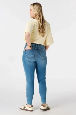 Tregging aspect denim