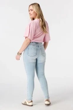 Tregging aspect denim