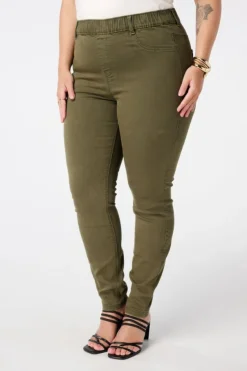 Tregging avec un look denim