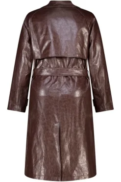 Trench coat à double boutonnage