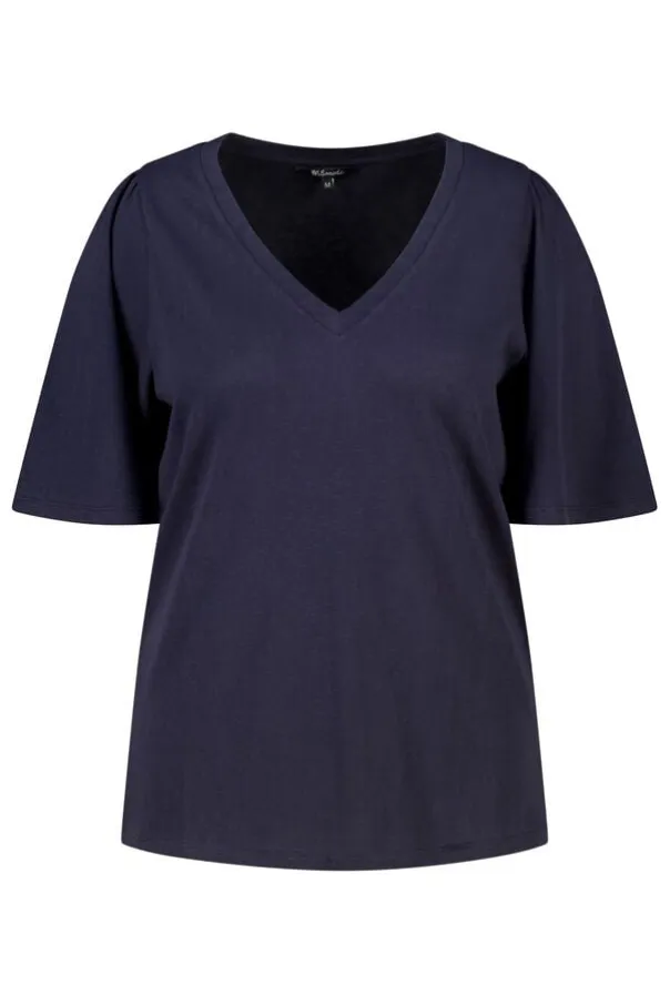T shirt avec col en V