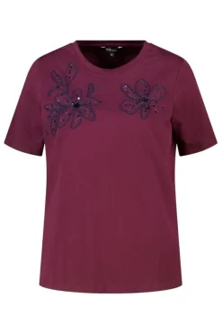 T shirt avec perles
