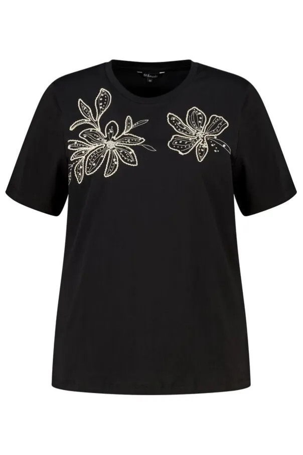 T shirt avec perles