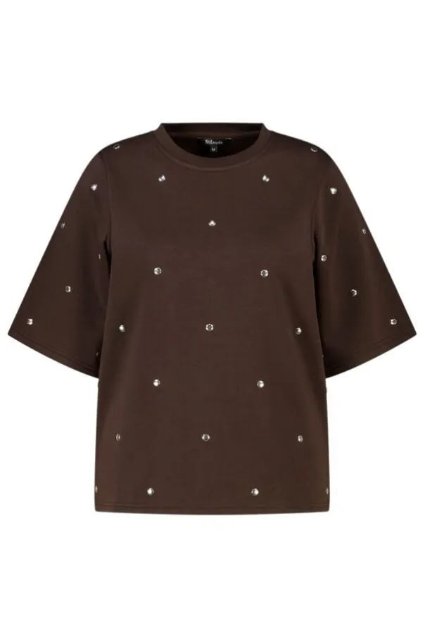 T shirt en tissu sweat