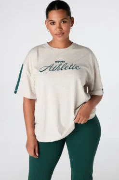 T shirt à imprimé sportif