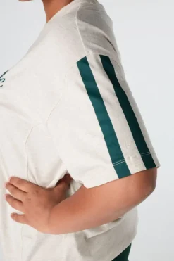 T shirt à imprimé sportif
