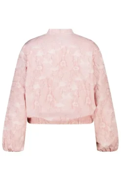 Veste bomber en jacquard