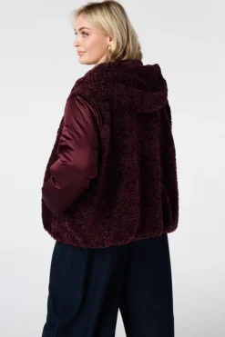 Veste bomber en teddy