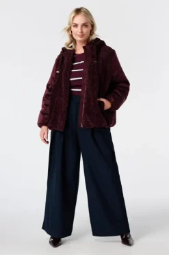 Veste bomber en teddy