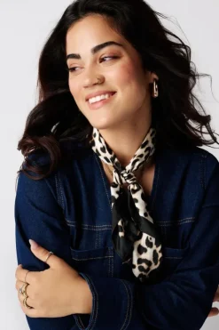 Veste en denim ajustée