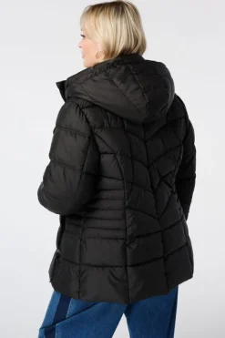 Veste matelassée avec capuche